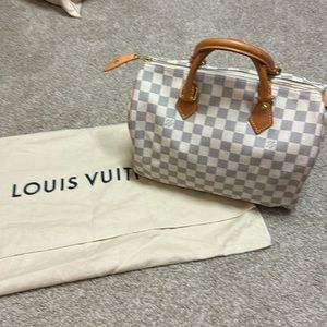 Louis Vuitton speedy Damier Azur 30